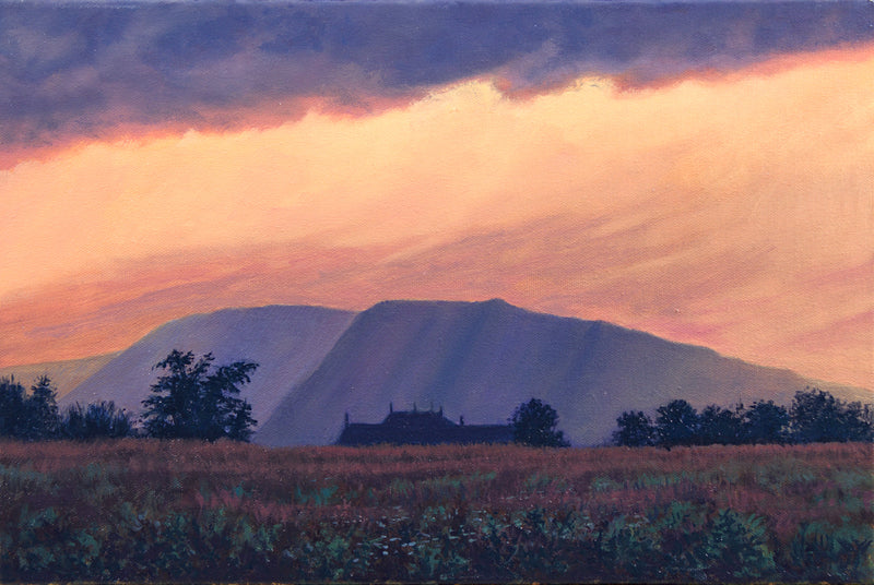 Silhouette au crépuscule