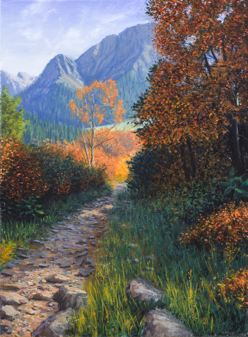 Sentier de pierre