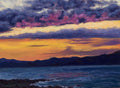 Golfe d'Edremit - Huile sur panneau 30x40cm